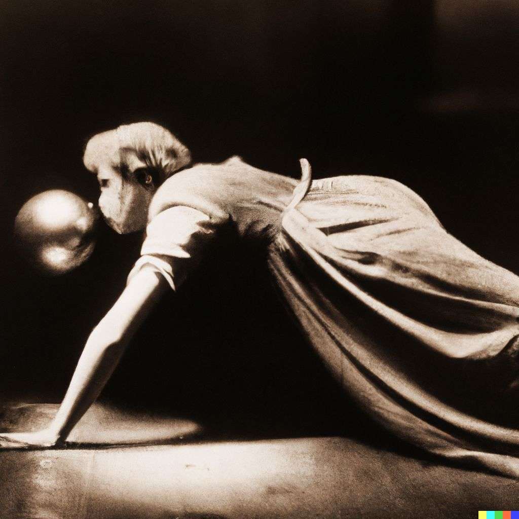 the discovery of gravity, photograph taken by George Hurrell